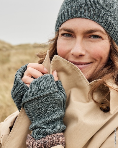 Artikelbild des Artikels “Handstulpen Mit Strickmotiv aus Cool Wool Vintage “