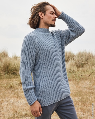 Artikelbild des Artikels “Raglanpullover Top Down aus Merino Uno 14 - Gelb | 52/54 (750g)“