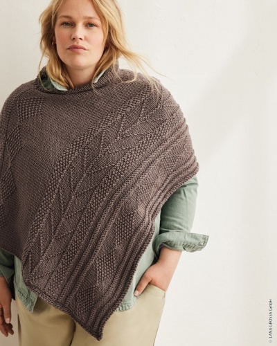 Artikelbild des Artikels “Poncho Mit Strukturmuster aus Bingo “