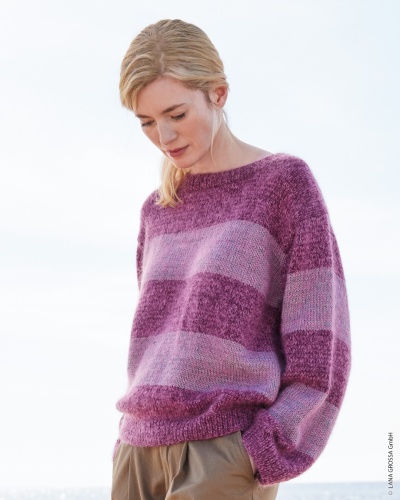 Artikelbild des Artikels “Blockstreifenpullover aus Cool Wool Vintage & Silkhair “