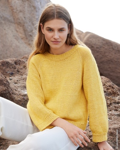 Artikelbild des Artikels “Raglanpullover Glatt Rechts aus Summer Softness “