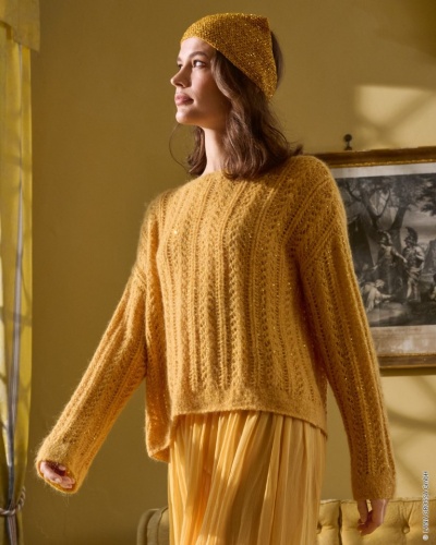 Artikelbild des Artikels “Pullover Im Lochrippenmuster aus Setasuri & Glamour “
