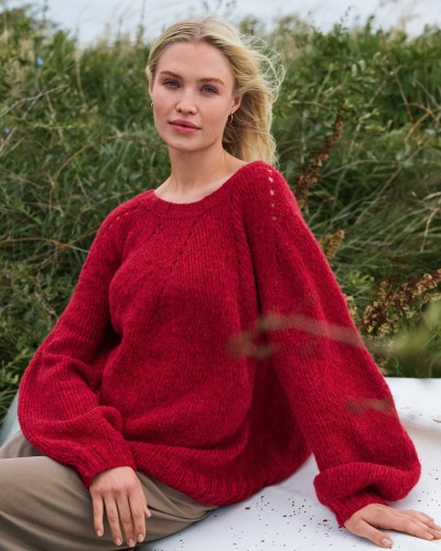 Artikelbild des Artikels “Top Down Pullover aus Airy “