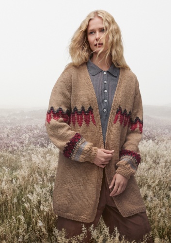 Artikelbild des Artikels “Cardigan aus Landlust Naturwolle “