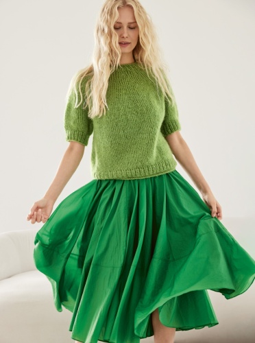 Artikelbild des Artikels “Rundpassen-Pullover aus Mohair Di Gio “