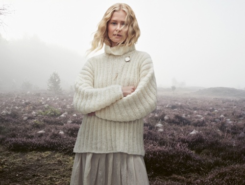 Artikelbild des Artikels “Fledermaus-Pullover aus Mohair Di Gio “