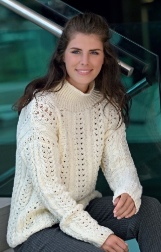 Artikelbild des Artikels “Strukturmusterpullover aus Linie 20 Cora “