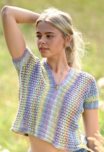 Artikelbild des Artikels “Ajourshirt aus Linie 556 Manga “