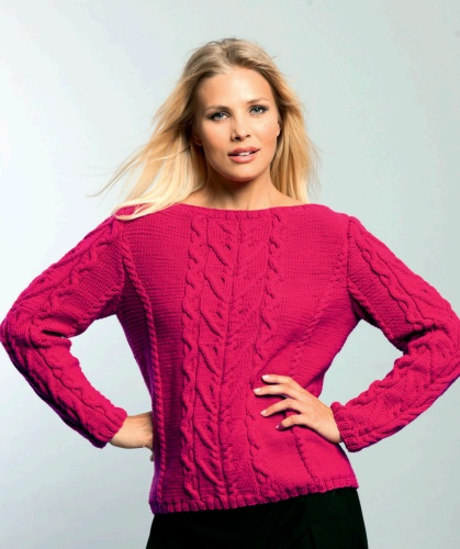 Artikelbild des Artikels “Zopfpullover aus Starwool “
