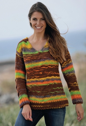 Artikelbild des Artikels “V-Pulli aus Linie 359 Fano “