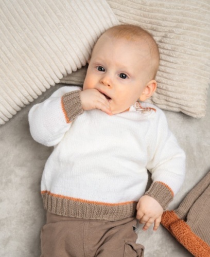 Artikelbild des Artikels “Raglanpulli aus Pro Lana Baby Merino Soft “