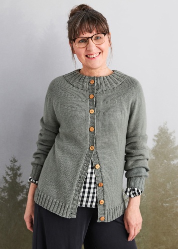 Artikelbild des Artikels “Cardigan aus Cool Wool 2049 - Blaupetrol | 40 (650g)“