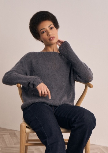 Artikelbild des Artikels “Pullover Fakenham aus Rowan Alpaca Haze “