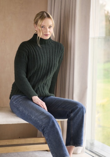 Artikelbild des Artikels “Pullover Hale aus Rowan Softest Alpaca “