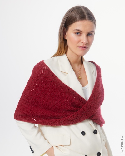 Artikelbild des Artikels “Loop aus Cashmere 16 Fine 38 - Goldgelb | Höhe 40 cm x Durchmesser 120 cm (150g)“