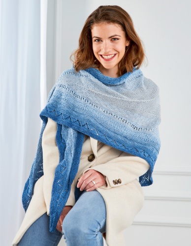 Artikelbild des Artikels “Tuch Pyramids aus Woolly Hugs Bobbel Cotton XXL “
