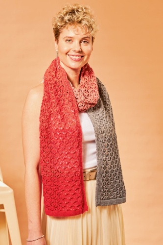 Artikelbild des Artikels “Stola Blubber-Blasen aus Woolly Hugs Bobbel Cotton “