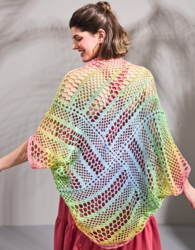 Artikelbild des Artikels “Seelenwärmer Carmen aus Woolly Hugs Bobbel Cotton “