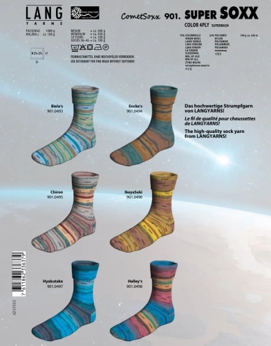 Artikelbild des Artikels “Super Soxx 100g 4-fädig Comet Socks “