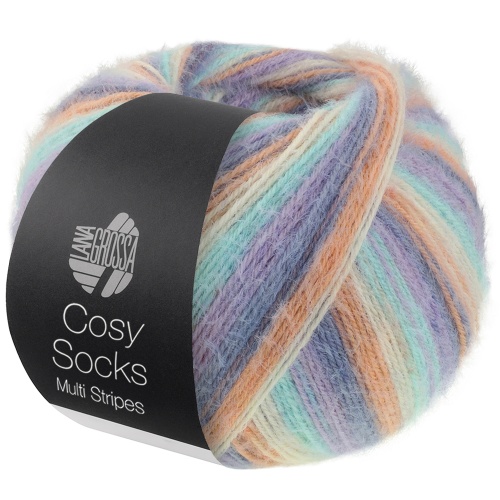 Artikelbild des Artikels “Lana Grossa Cosy Socks Multi Strips “
