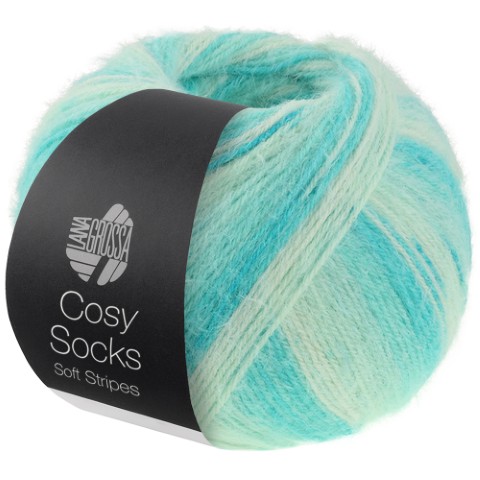 Artikelbild des Artikels “Lana Grossa Cosy Socks Soft Strips “