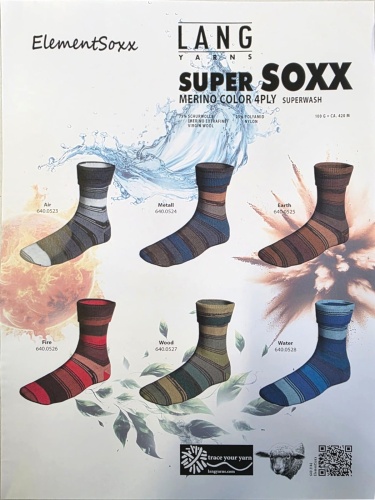 Artikelbild des Artikels “Super Soxx Merino Color 4-fach ElementSoxx “