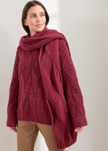 Artikelbild des Artikels “Pullover Mit Ährenmuster aus Spuma “