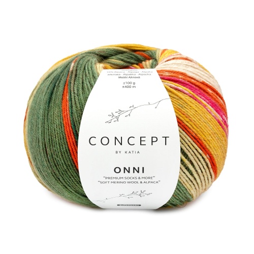Artikelbild des Artikels “Katia Concept Onni Socks 4-fach mit Alpaka “