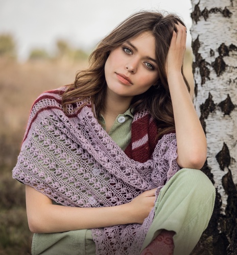 Artikelbild des Artikels “Tuch aus Cool Wool Lace/Silkhair “