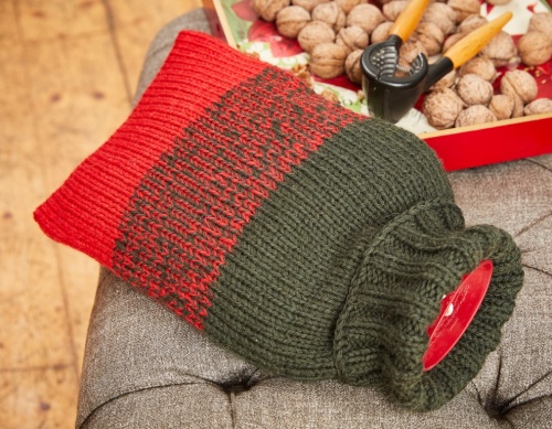 Artikelbild des Artikels “Wärmflaschenbezug aus LandLust Alpaka Merino 160 “