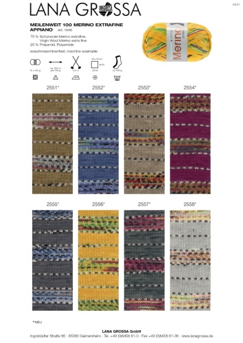Artikelbild des Artikels “MEILENWEIT 100g Merino Extrafine Appiano “