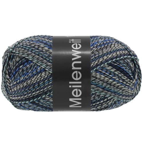 Artikelbild des Artikels “MEILENWEIT 100g Denim Mix Black Blue “