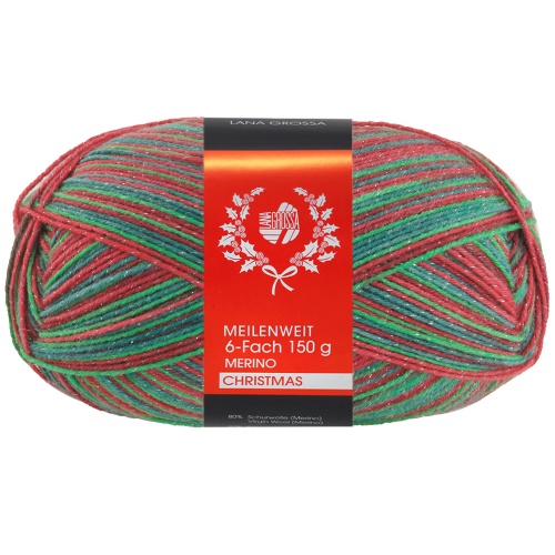 Artikelbild des Artikels “MEILENWEIT Merino 6-fach 150g CHRISTMAS “