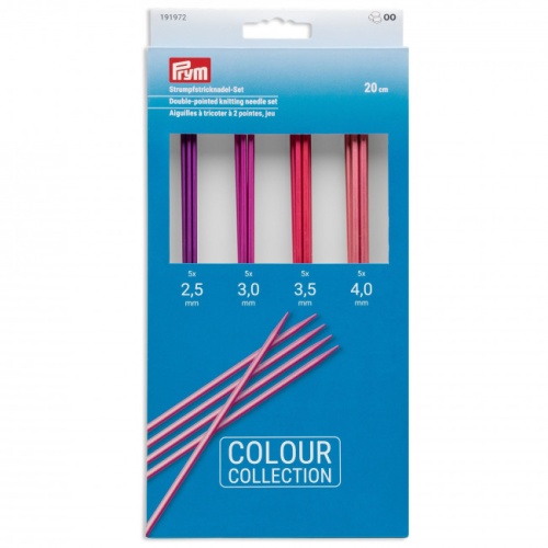 Artikelbild des Artikels “Strumpfstricknadel-Set 20cm Prym ALU Colour Collection “