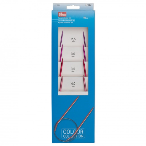 Artikelbild des Artikels “Rundstricknadelset Prym ALU Colour Collection “