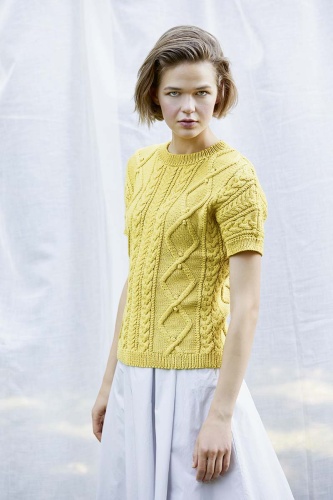 Artikelbild des Artikels “Kurzarmpullover aus Soft Cotton “