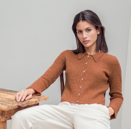 Artikelbild des Artikels “Jäckchen aus Cool Wool Mélange (We Care) “