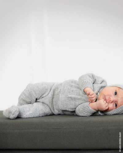 Artikelbild des Artikels “Hose Mit Füßlingen aus Cool Wool Baby “