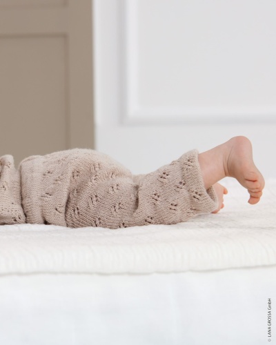 Artikelbild des Artikels “Hose Mit Ajourmuster aus Cool Wool Baby “