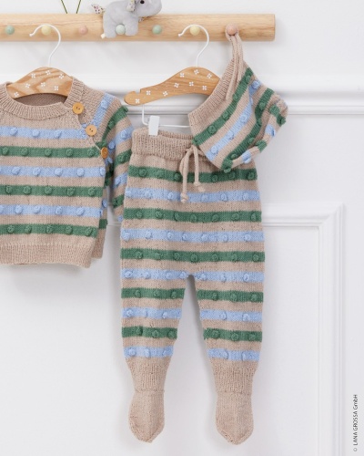 Artikelbild des Artikels “Hose Mit Noppenmuster aus Cool Wool Baby “