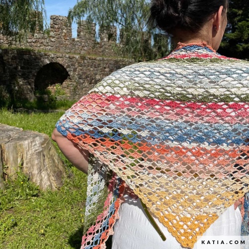 Artikelbild des Artikels “Tuch Infinity Summer aus Katia Fair Cotton Infinity “