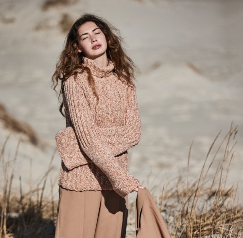 Artikelbild des Artikels “Rippenpullover aus Cool Merino “