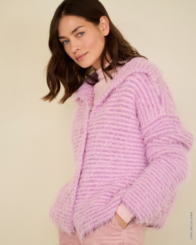 Artikelbild des Artikels “Jacke Mit Streifenmuster aus Basta & Cool Merino “