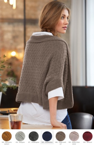 Artikelbild des Artikels “Weste aus Cool Wool Big (Melange) “