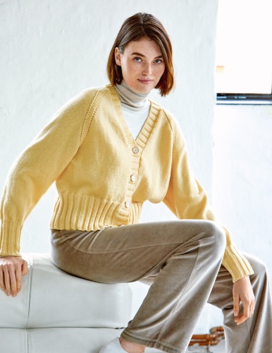 Artikelbild des Artikels “Cardigan (II) aus Cool Wool Mélange (We Care) “