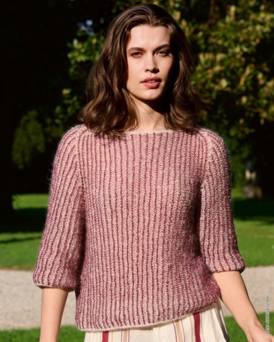Artikelbild des Artikels “Brioche-Pullover aus Glamour & Setasuri “
