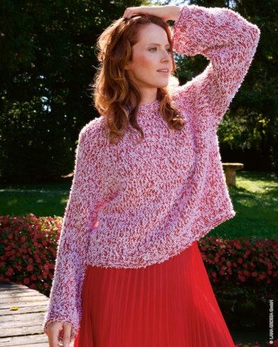 Artikelbild des Artikels “Pullover Mit Rundpasse aus Summer Softness & Frizzante “
