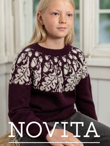 Artikelbild des Artikels “Rundpassenpullover Eiche aus Novita Nalle “