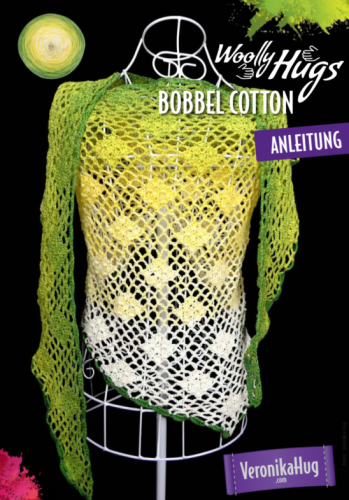 Artikelbild des Artikels “Tuch Traumrauten aus Woolly Hugs Bobbel Cotton “