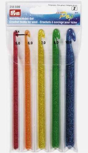 Artikelbild des Artikels “Häkelnadelset Prym Glitzer 5-10 mm “